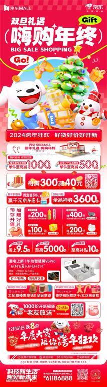 20231228-【新聞稿】到店再享95折、套購立減等優惠來襲 京東MALL九城聯動打造跨年購物盛宴