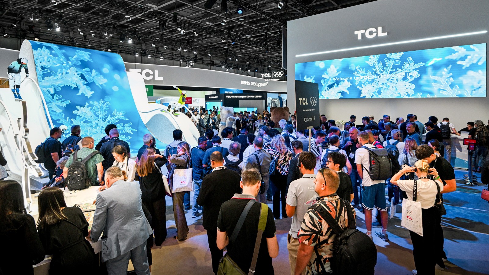 柏林國際電子消費品展IFA開幕,TCL“把冬奧賽場搬進IFA場館”