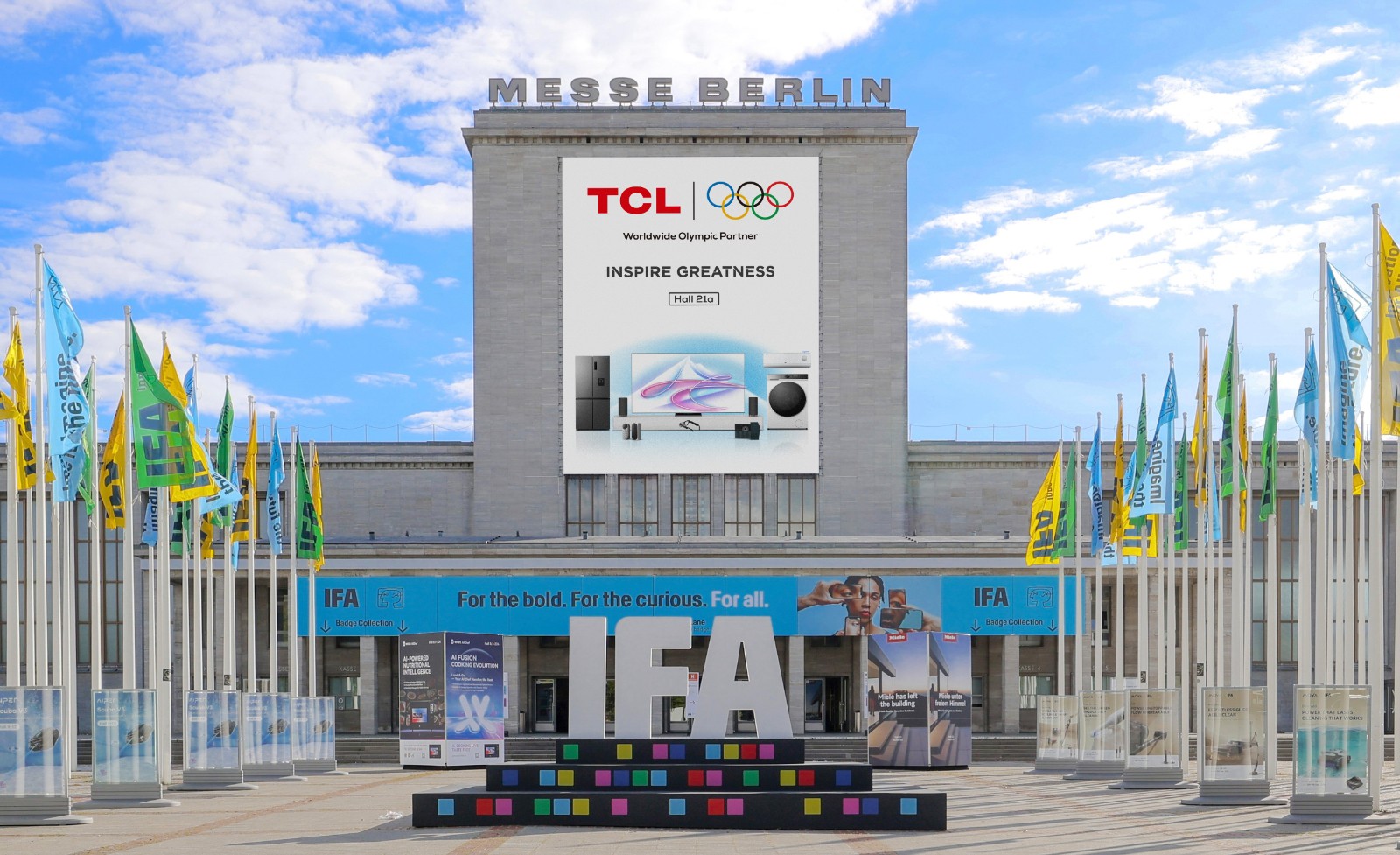 柏林國際電子消費品展IFA開幕,TCL“把冬奧賽場搬進IFA場館”